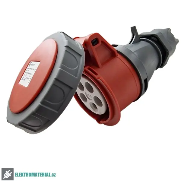 TP Electric 3006-304-1600 Spojovací zásuvka, Quick connect 5x16A / IP67 Vrácení Zdarma