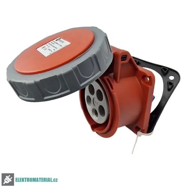 Originální TP Electric 3006-321-1670 Vestavná zásuvka, rovná, kompaktní příruba 70x70, Quick Connect 5x16A / IP67