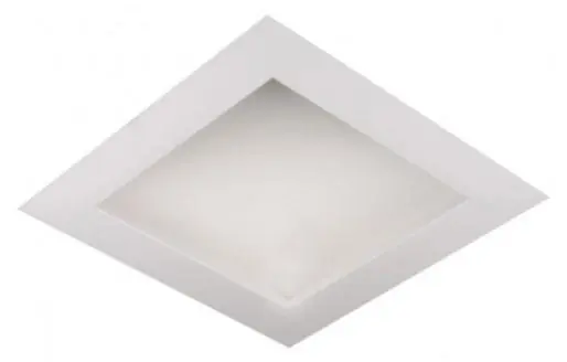 Dokud Zásoby Vydrží KOHL LIGHTING KOHL SVÍTIDLO LED TINA SQUARE, 8W, 358LM, 3000K HRAN. VEST., 108X108, BÍLÁ, K50415.W