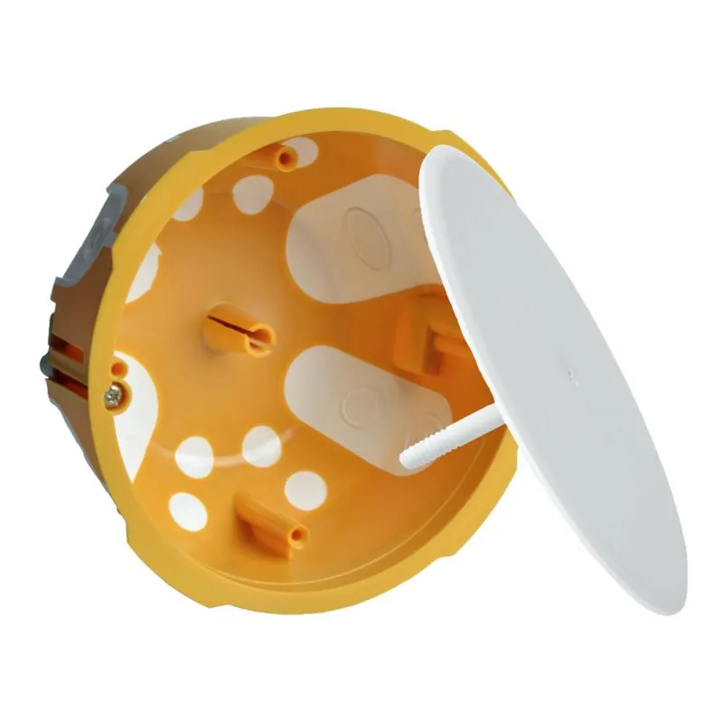 Hit Sezóny Elektroinstalační krabice do sádrokartonu rozvodná KOPOS KO 97/LD NA + víčko 105x55mm, žlutá