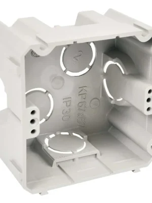 Elektroinstalační krabice KOPOS KP 67x67 čtvercová 71x71x42mm šedá Autentický
