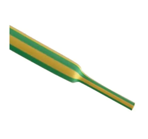 Sleva Tracon ZS024ZS Smršťovací bužírka Polyetylen 2,4/1,2 mm, žlutozelená, délka 1m