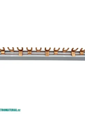Noark 101451 BBU 3L 16 M12 EC Propojovací lišta 3fázová,16mm2,80A,12 mod.+konc.krytů Značkový