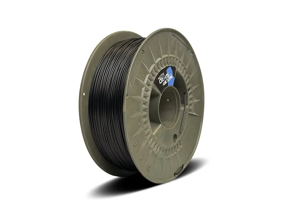 Akční Nabídka ASA Extrafill "Traffic black" 1,75 mm 3D filament 750 g Fillamentum