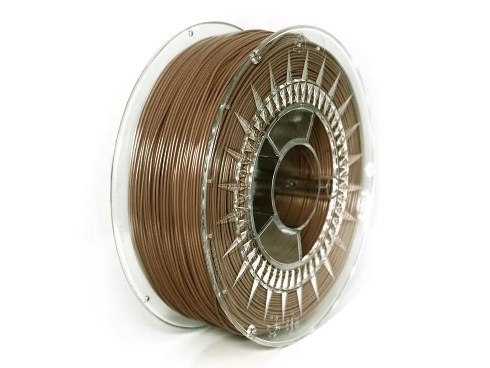 PLA filament 1,75 mm hnědý Devil Design 1 kg Sleva