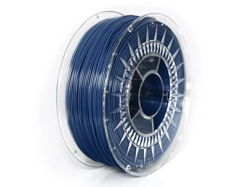 PLA filament 1,75 mm tmavě modrý Devil Design 1 kg Vrácení Zdarma