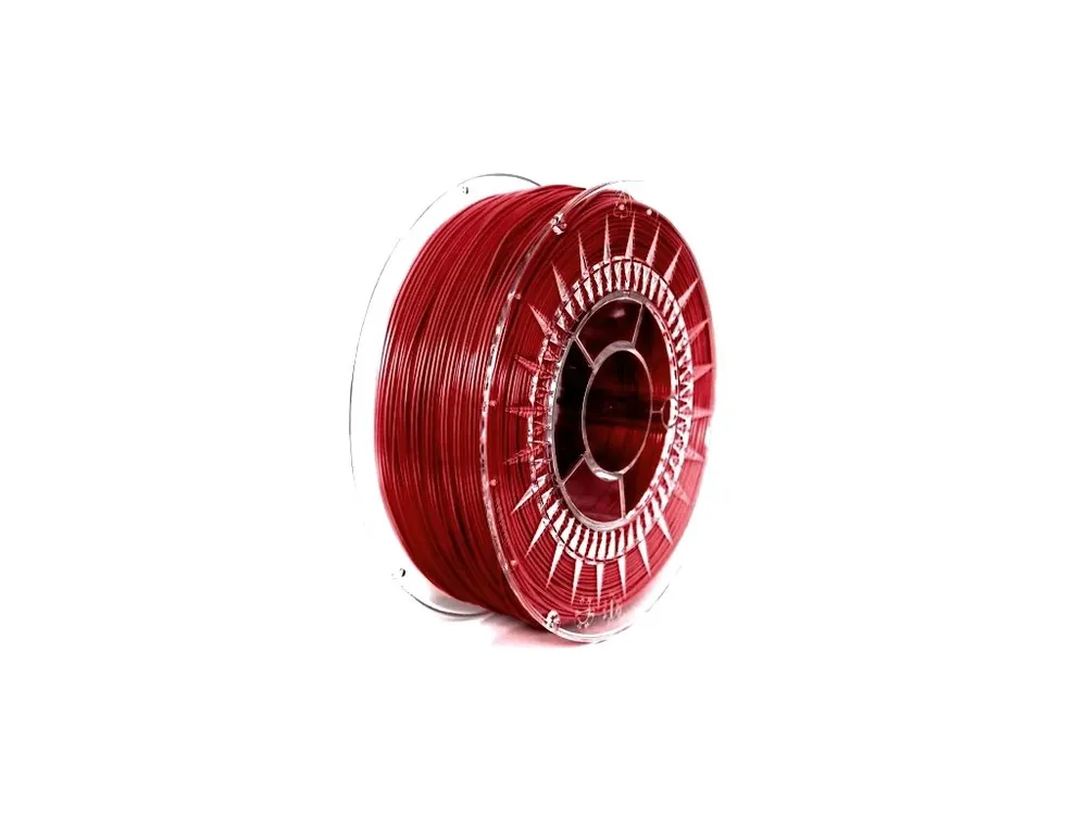 PET-G filament 1,75 mm červený Devil Design 1 kg Sleva