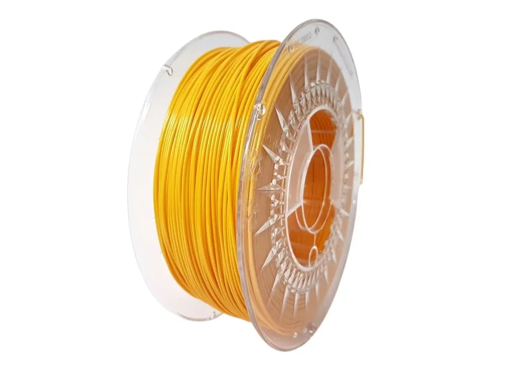 Expresní Doručení PET-G filament 1,75 mm jasný žlutý Devil Design 1 kg
