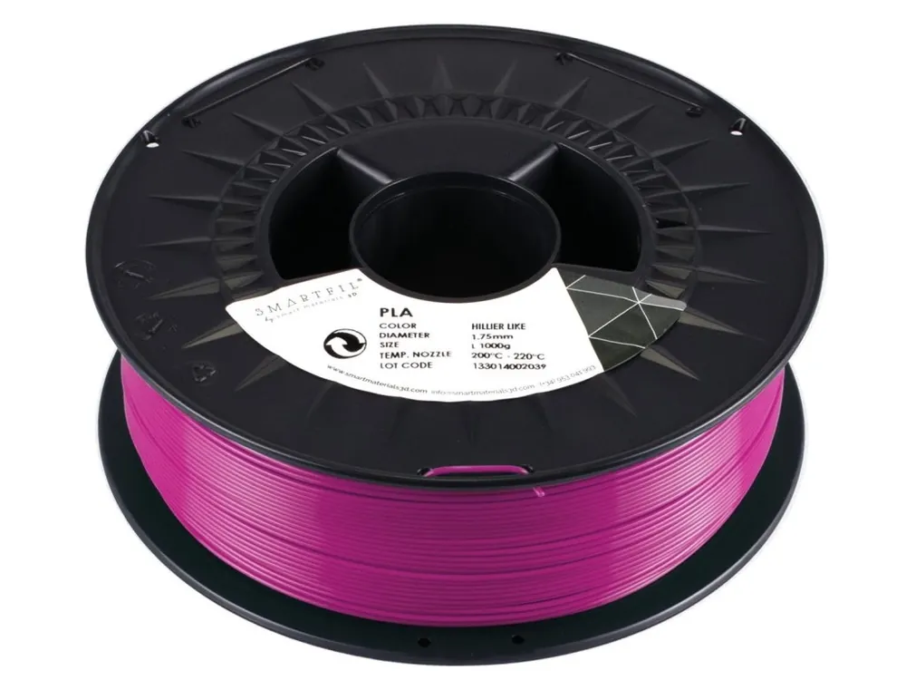 Vrácení Zdarma PLA filament růžový Hillier Lake 1,75 mm Smartfil 1 kg