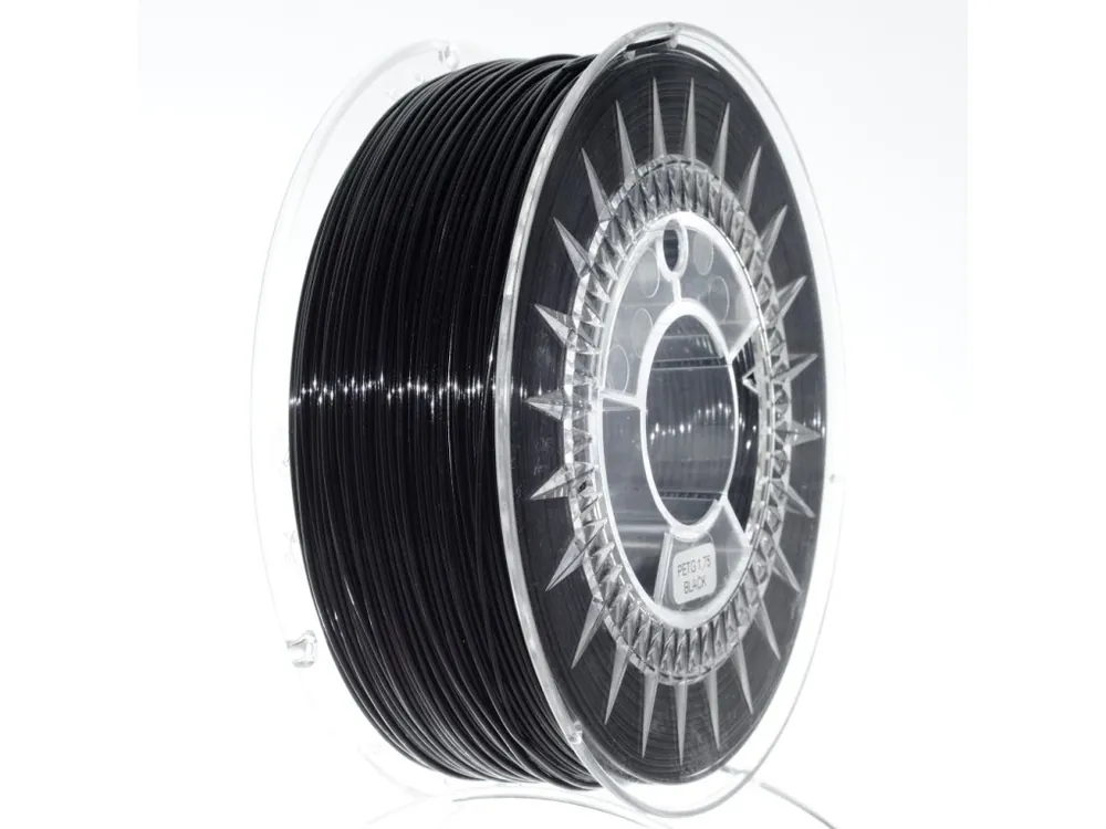 PET-G filament 2,85 mm černý Devil Design 1 kg Omezená Nabídka