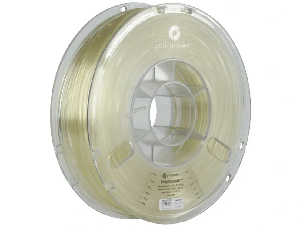 PolySmooth filament transparentní 1,75 mm Polymaker 750 g Koupit Online