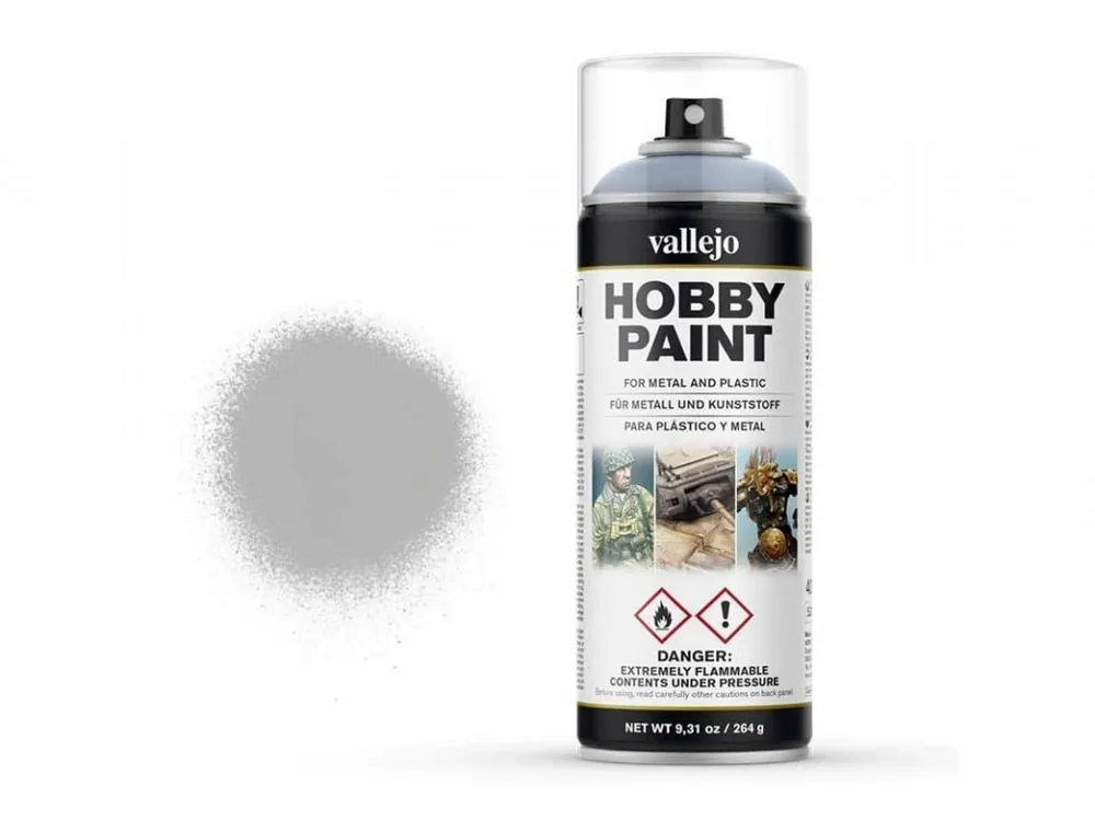 Vallejo Aerosol 28011 Grey Primer Spray 400 ml Pouze Dnes