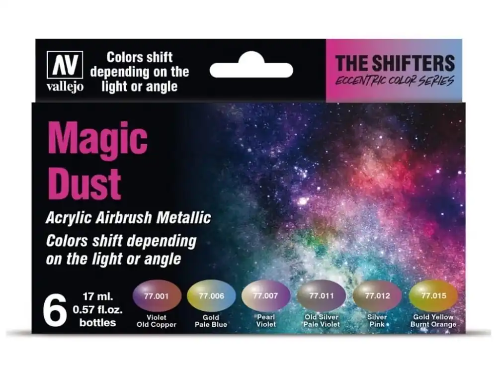 Sleva Vallejo The Shifters Set 77090 Magic Dust (6)