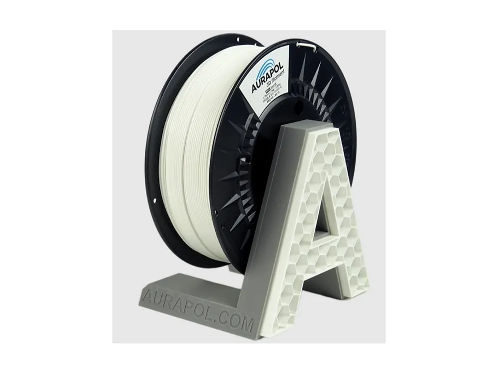 PLA filament bílá 1,75 mm Aurapol 1 kg Hit Sezóny