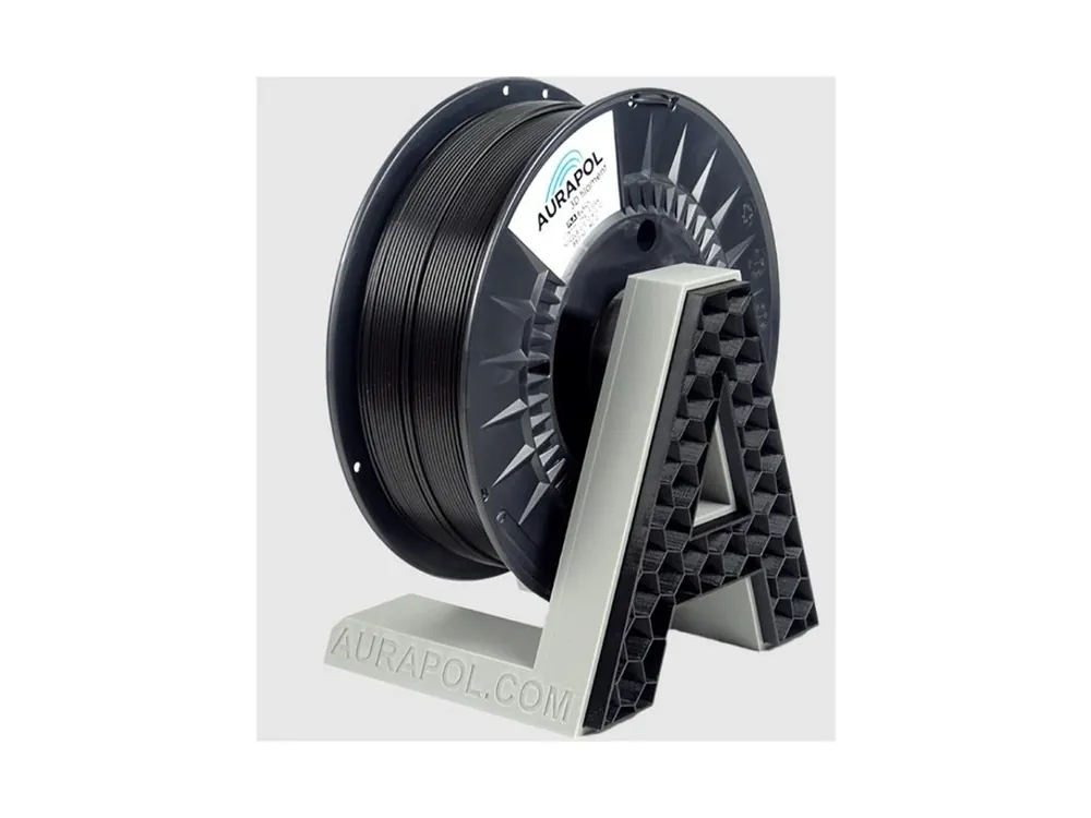 PLA filament černý 1,75 mm Aurapol 1 kg Víkendová Akce