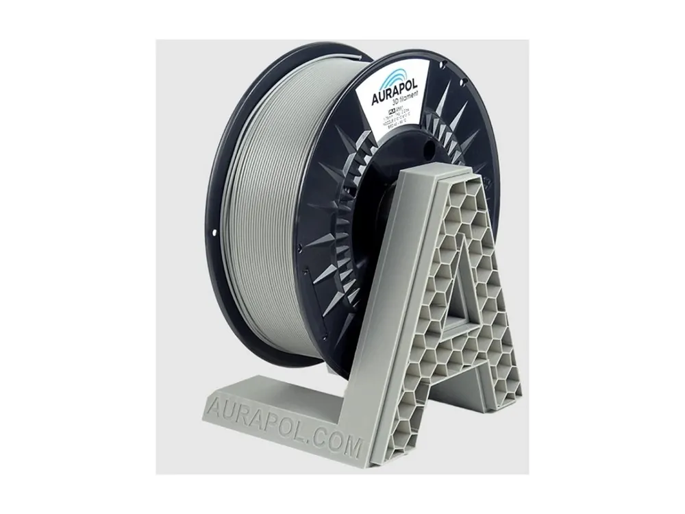 Sleva PLA filament šedý 1,75 mm Aurapol 1 kg