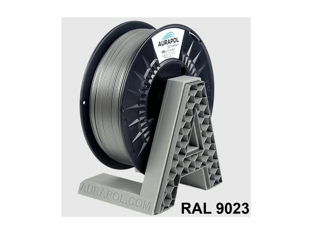 Dokud Zásoby Vydrží PLA filament stříbrný - tmavá šedá perleť 1,75 mm Aurapol 1 kg