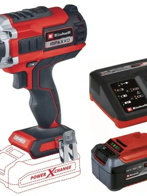 Tovární Cena Utahovák rázový AKU Einhell IMPAXXO 18/400 Kit 18 V