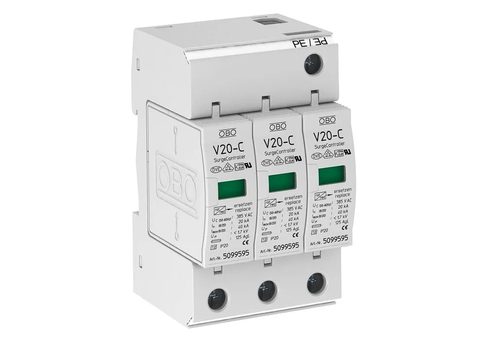 OBO BETTERMANN Svodič přepětí V20 V20-C 3-385 Výprodej